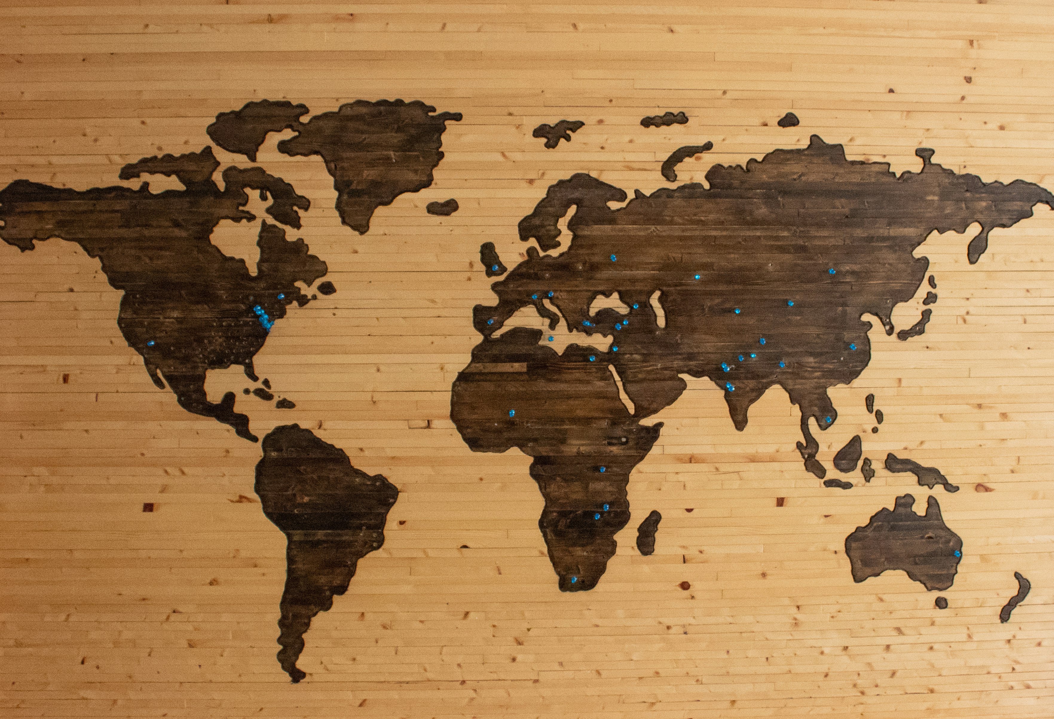 Abstract World Map